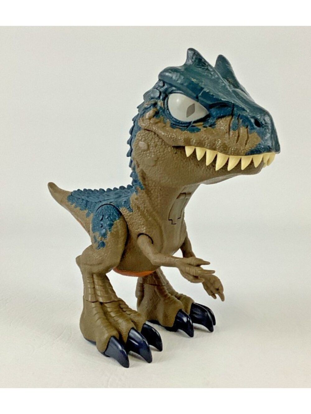 Jurassic World Chaos Theory Mega Roar Allosaurus 8" Figure Electronic TESTED